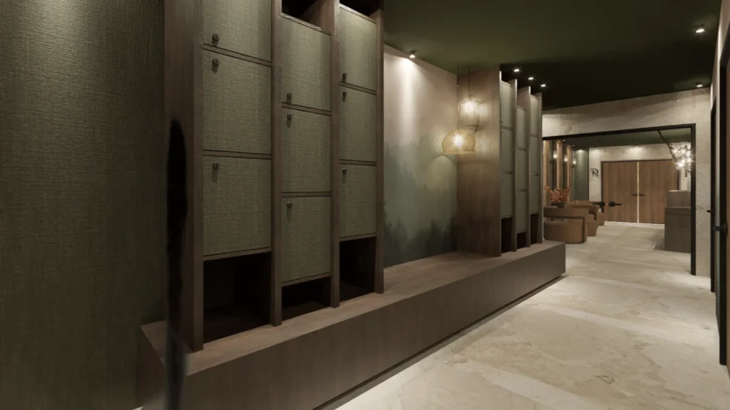 Achitecte Interieur Spa Vestiarie 1